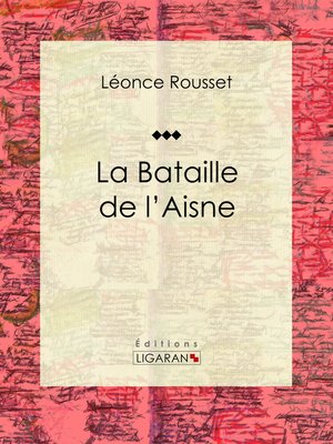 cover image of La Bataille de l'Aisne